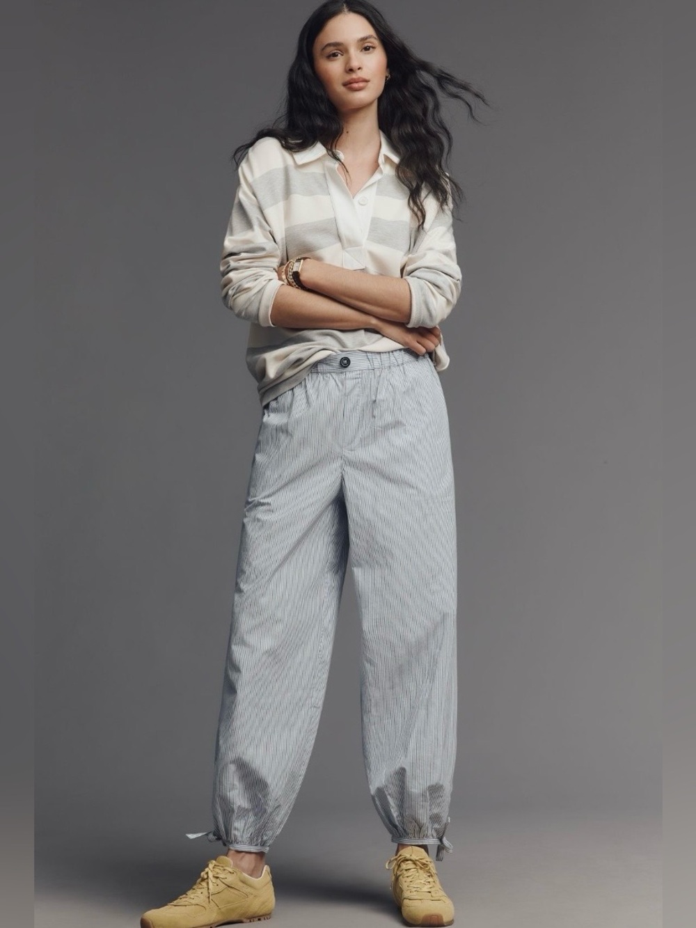 ANTHROPOLOGIE Maeve Cotton Balloon Pants